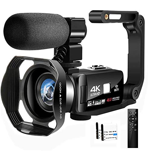 Videocamera Videocamera Ultra Hd 4K Videocamera Full HD 48.0MP IR visione notturna. 